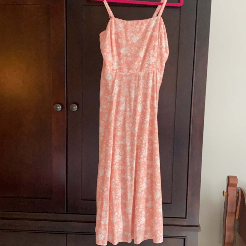 Gap Peach Floral Sundress - Women’s XS